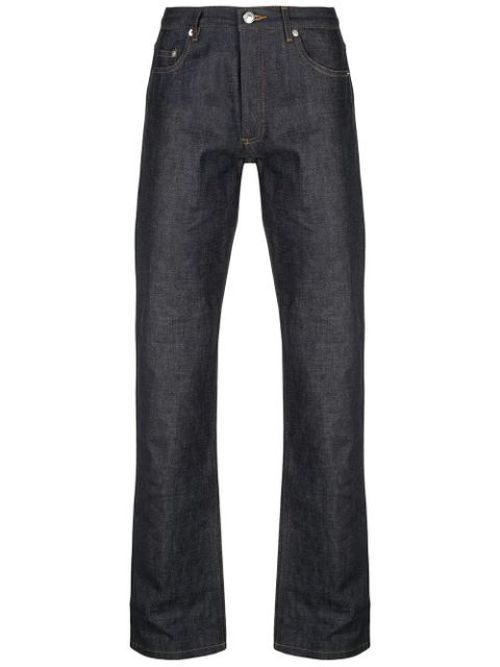 Straight-leg jeans