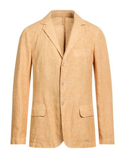 Man Blazer Mustard Size L Linen
