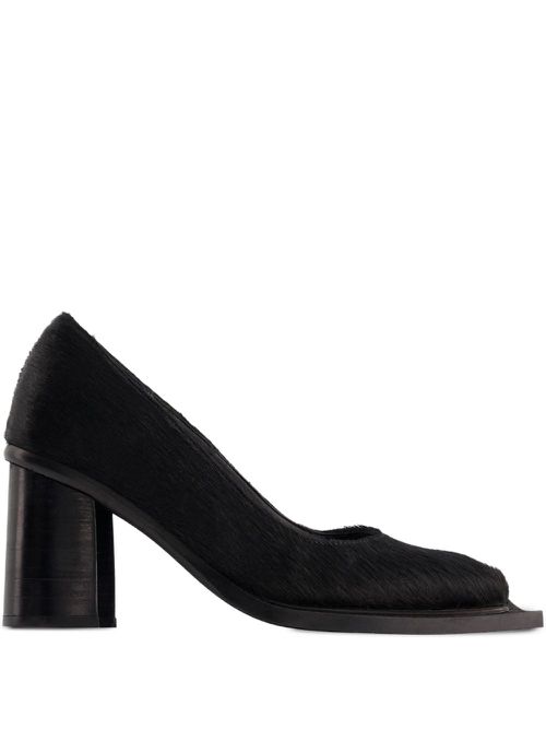 Block-heel pumps - Black