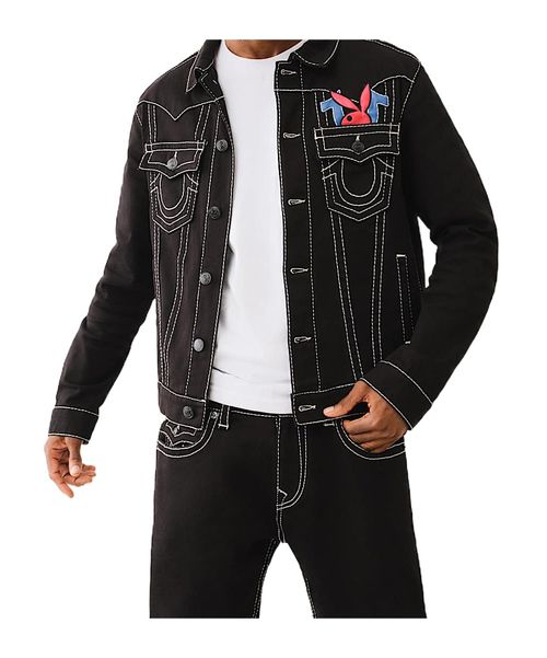 PLAYBOY X TRUE RELIGION JIMMY BIG T JACKET