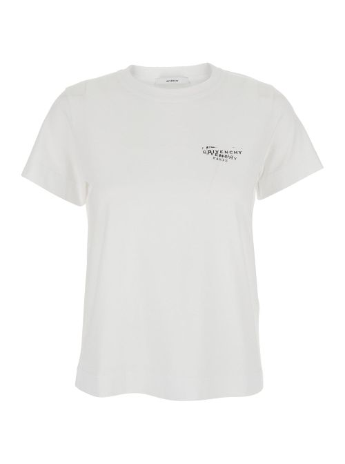 Logo-Print Cotton T-Shirt — White