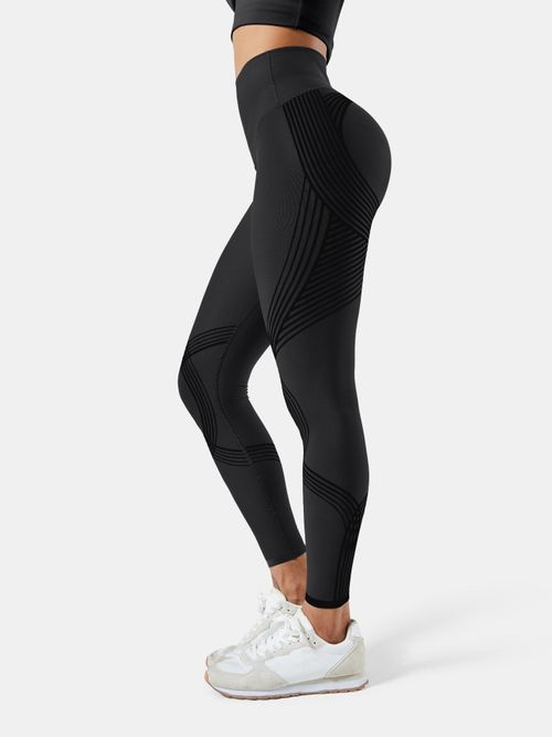 Body Sculpt Leggings Reversible Wear - Black