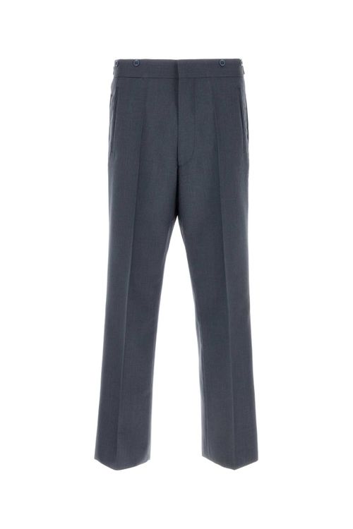 Mohair Trousers — Gray