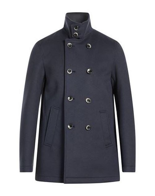 Man Coat Midnight blue Size 44 Wool, Cashmere