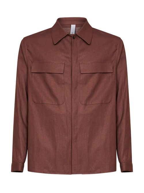 Specchiolla Overshirt — Brown