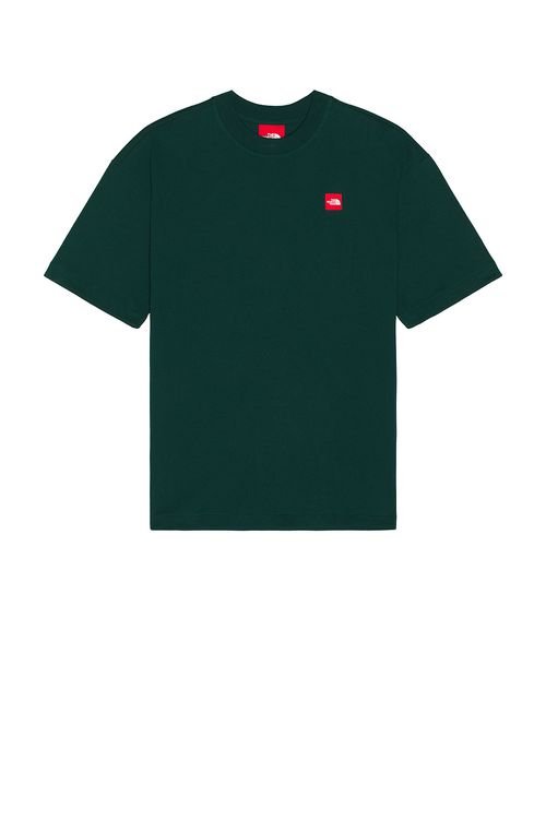 The North Face Red Box Tee in Hunter Green - Green. XXL/2X also in L, M, S, XL/1X