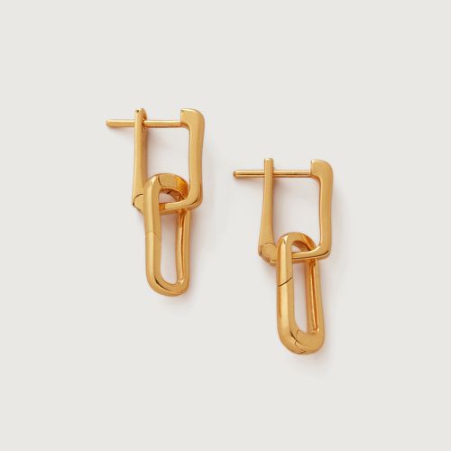 Gold Alta Capture Charm Earrings