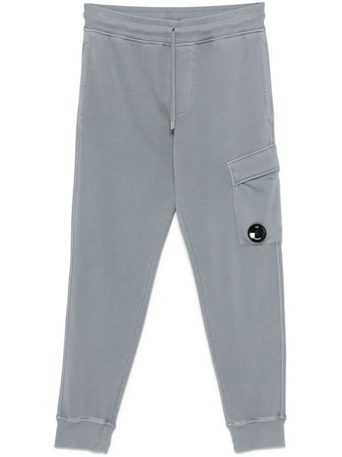 Lens-detail track pants - Blue