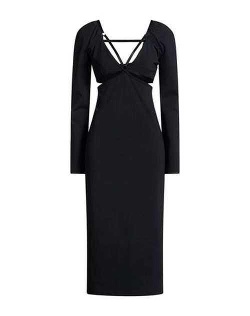 Woman Midi dress Black Size 1 Polyester, Elastane