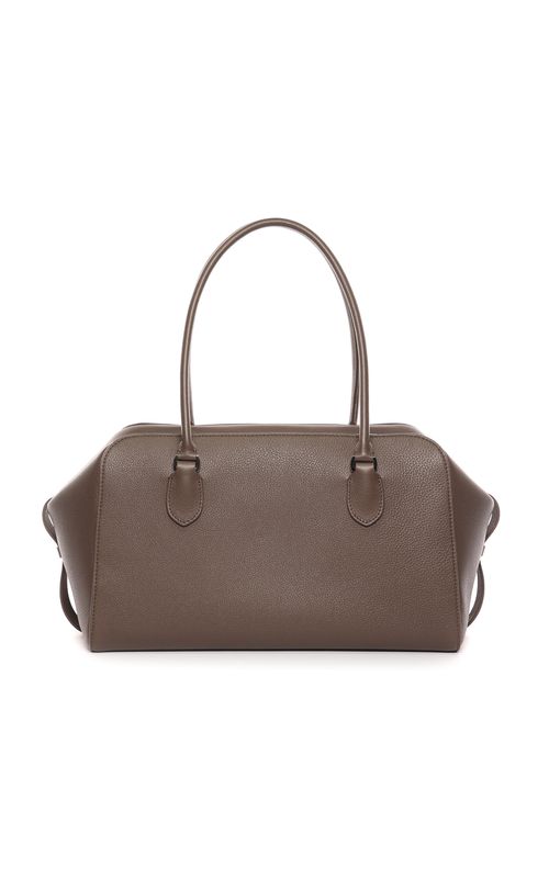 E/W Leather Bowling Bag