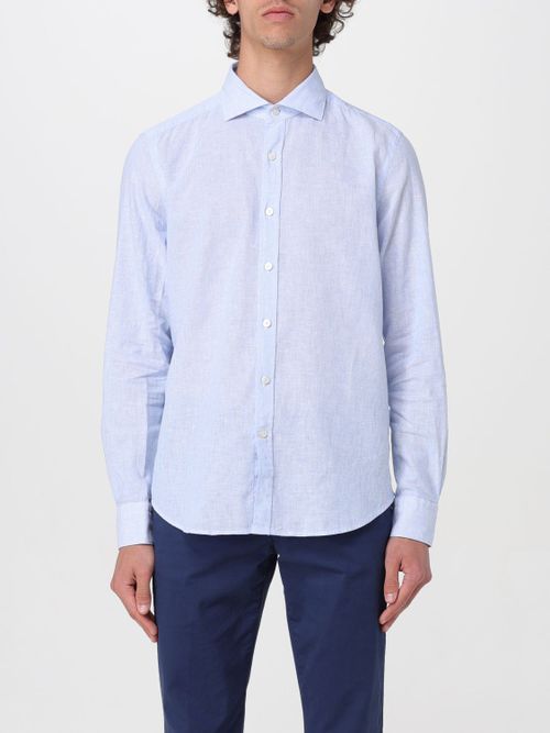 Shirt Men color Sky Blue