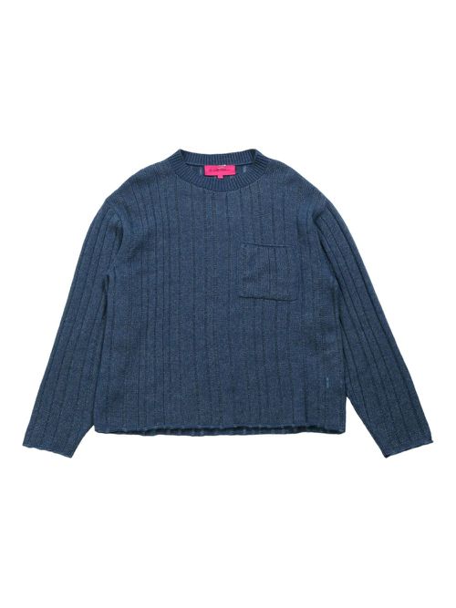 The Elder Statesman ribbed-knit sweater - Blue