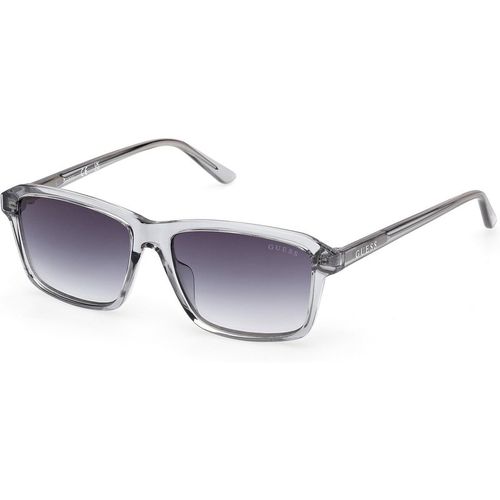 Guess Unisex Guess GU00236 20B Gafas de sol Inyectado Gris Fumar Cuadrada Norma