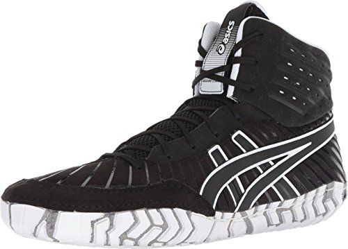 ASICS Aggressor 4 Black/Black Men's Wrestling Shoes