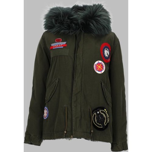Mr & Mrs Italy Patches Logo Parka