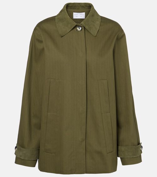 Angela herringbone cotton jacket