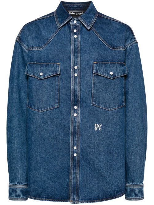 - Monogram Denim Shirt