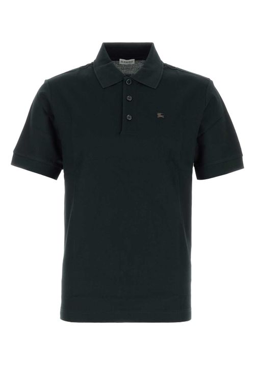 Cuff Polo Shirt — Black