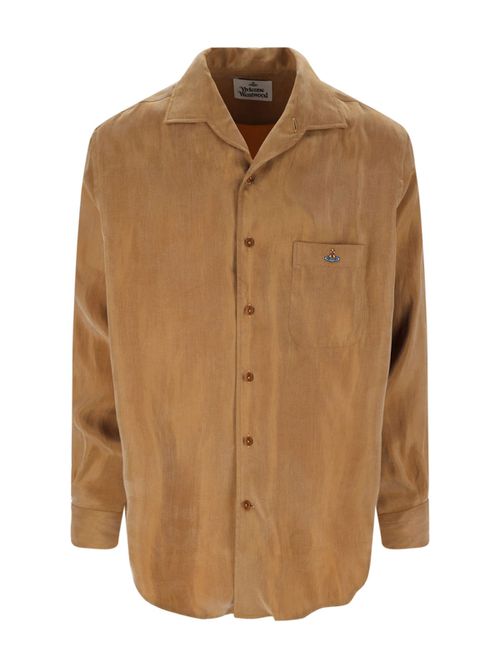 Suede Effect Shirt