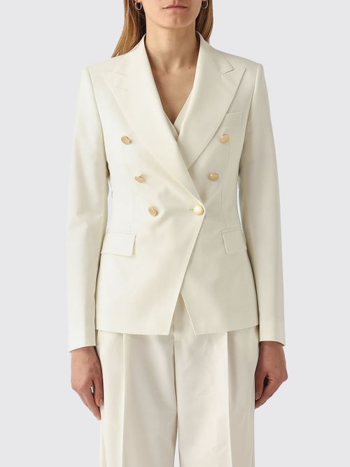 Blazer Woman color Yellow Cream