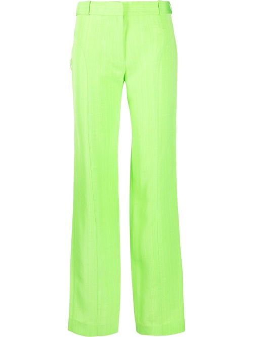 Meloia straight-leg trousers - Green