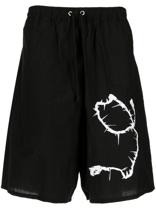 Apollyon track shorts - Black