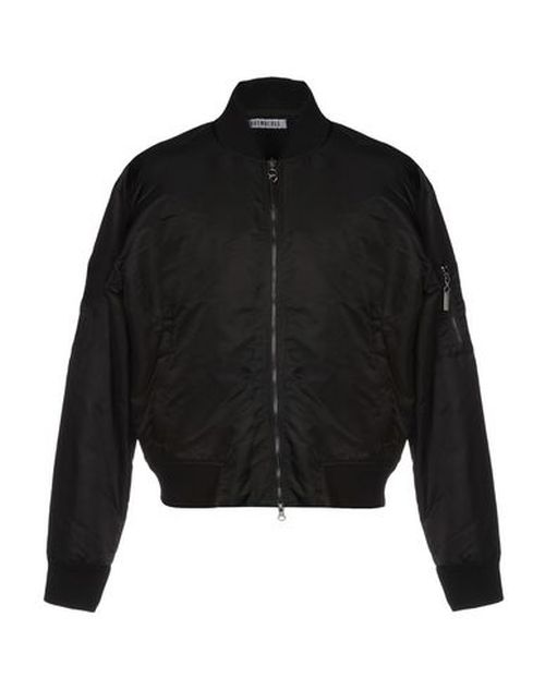 Man Jacket Black Size 38 Polyamide, Polyester, Elastane