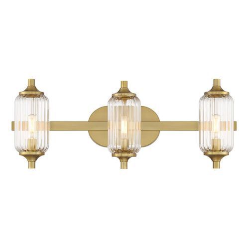 Holton 3-Light Bathroom Vanity Light in Warm Bra