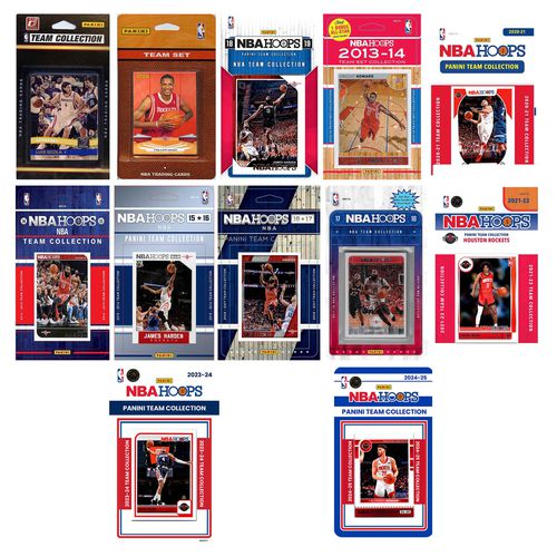 Houston Rockets Trading Card Team Sets
