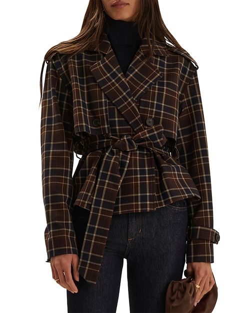 The Cropped Charles Tie Waist Jacket