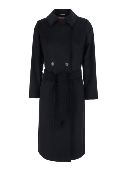 Wool Coat — Black