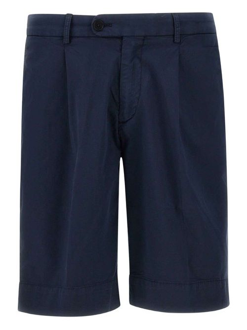 Pleated shorts - Blue