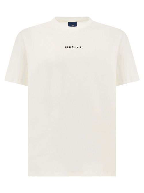 White Crewneck Logo T-Shirt