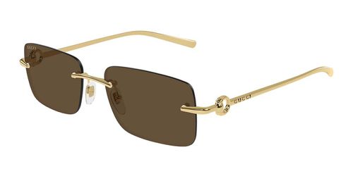 Gucci GG1703S 004 Men's Sunglasses Gold