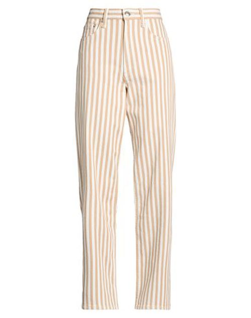 Woman Jeans Sand Size 23 Cotton, Linen, Elastane