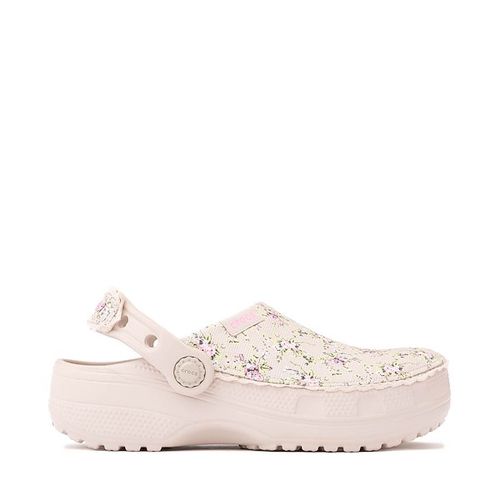 Crocs Classic Crafted Ditsy Floral Clog - Cocoa Cr&eacute;me