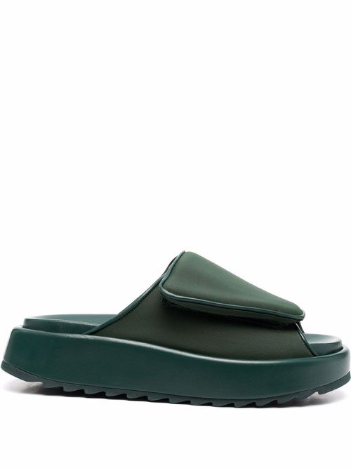 Gia 1 touch-strap sandals - Green