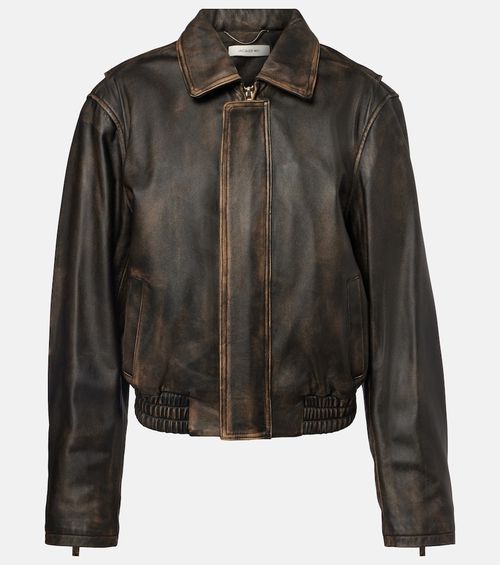 Leather jacket