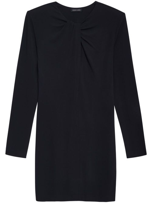 Amaya knot-detail minidress - Black