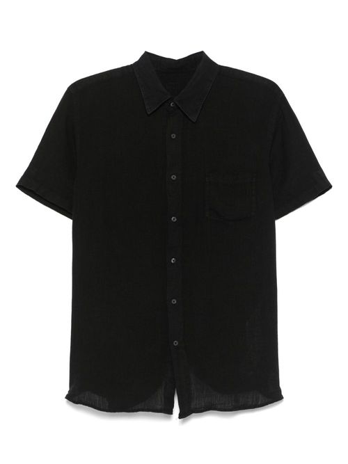 120% Lino linen shirt - Black