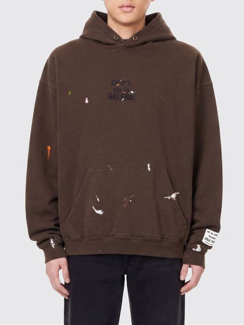 Sweatshirt Men color Brown