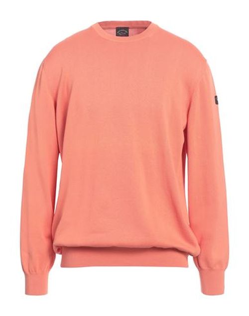Man Sweater Coral Size 3XL Cotton