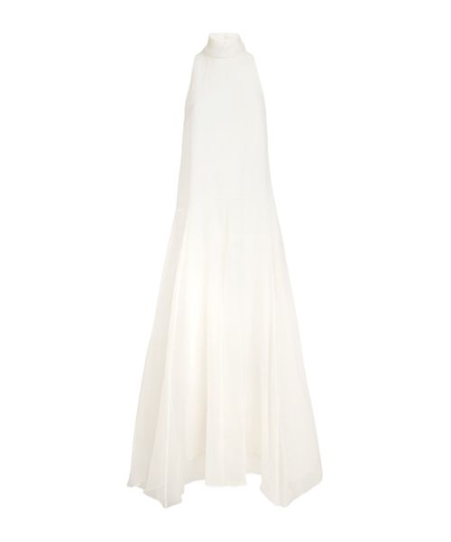 Turtleneck maxi dress