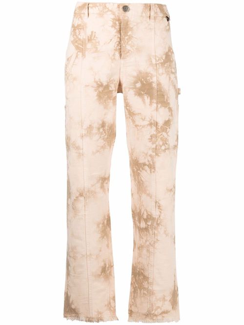 Bleached-effect jeans - Neutrals