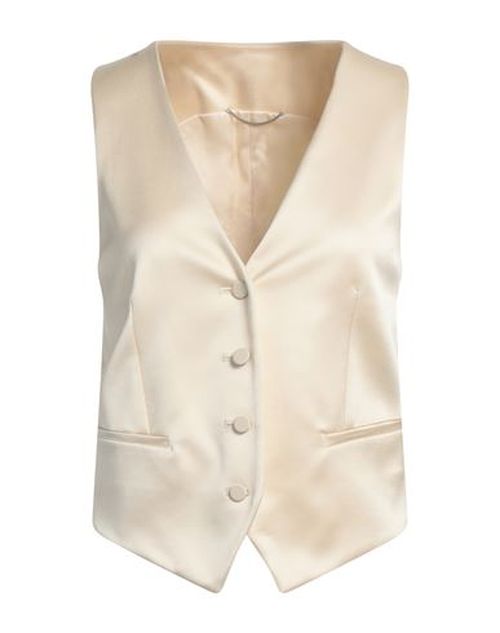 Woman Tailored Vest Cream
