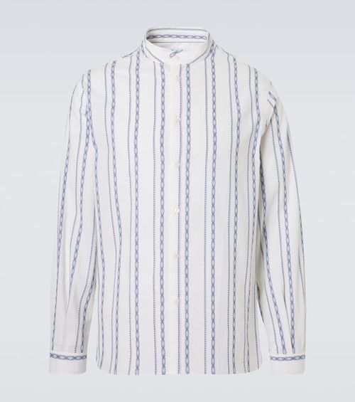 Striped cotton shirt