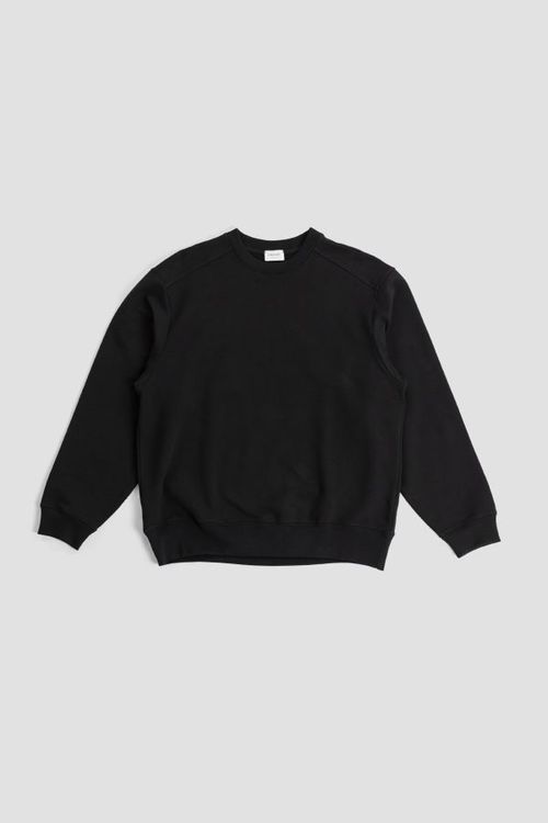 Relaxed Flex Sweatshirt — Black