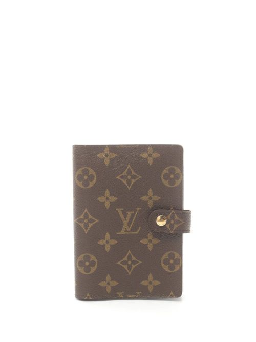 Louis Vuitton Pre-Owned 여성 2002 Agenda PM notebook cover - Brown 900000