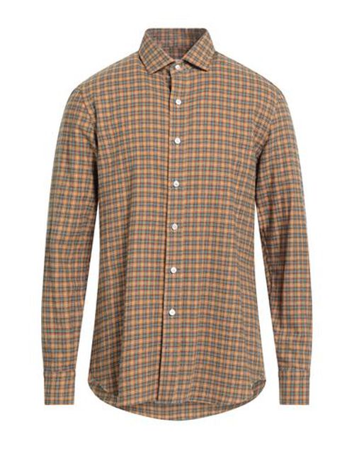 Salvatore Piccolo Man Shirt Marigold Size 15 ¾ Cotton