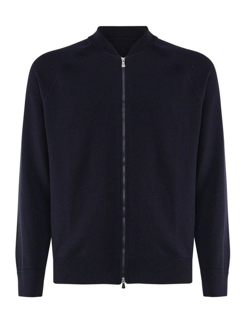 Wool Zip-Up Sweatshirt